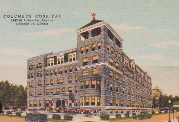 Columbus Hospital, Chicago, founded by Mother Cabrini