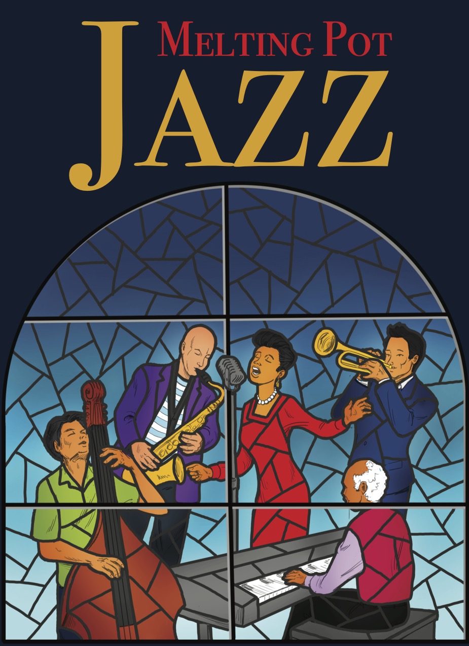 Melting pot jazz poster