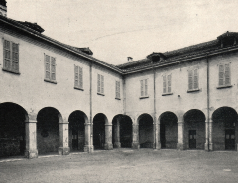 Original Cabrini convent in Codogno, Italy,