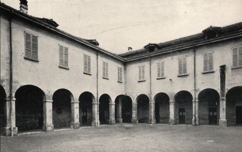 Original Cabrini convent in Codogno, Italy,